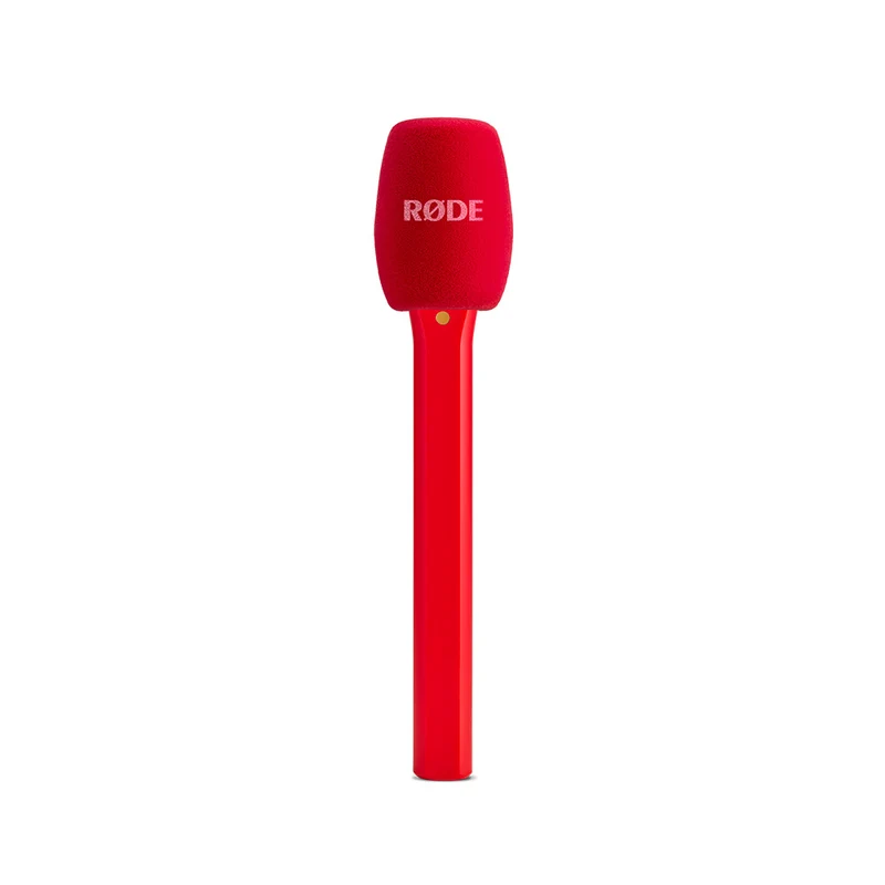 Adaptateur à Main Interview Micro (Rouge)