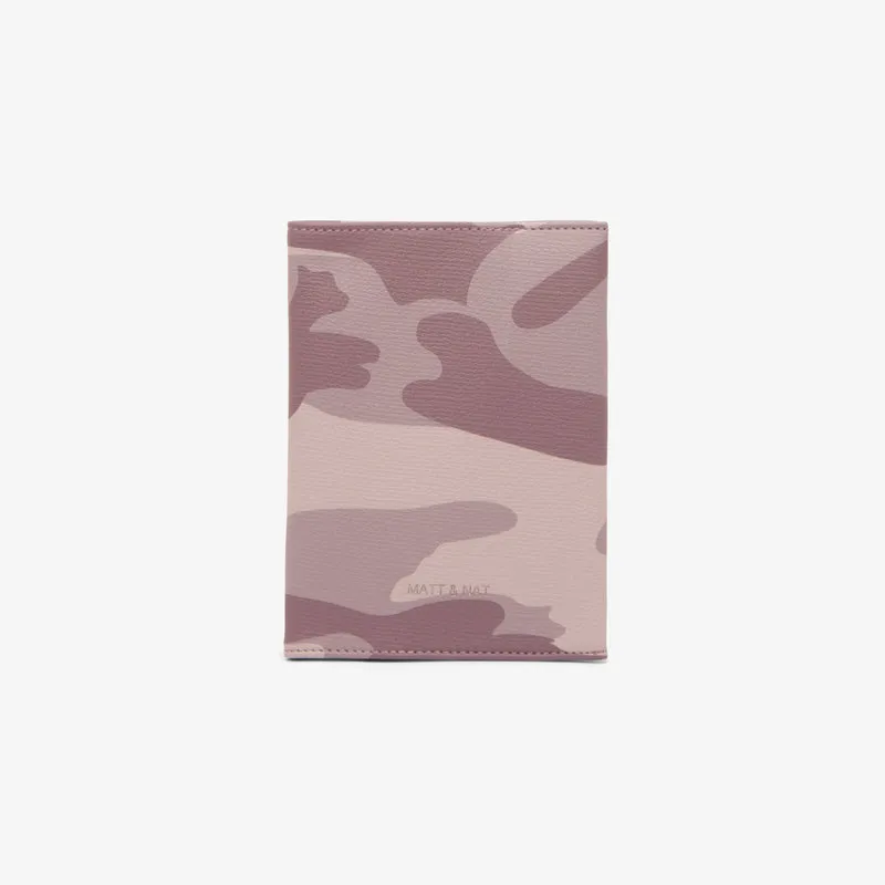 VOYAGE Porte-passeport végétalien - Camo