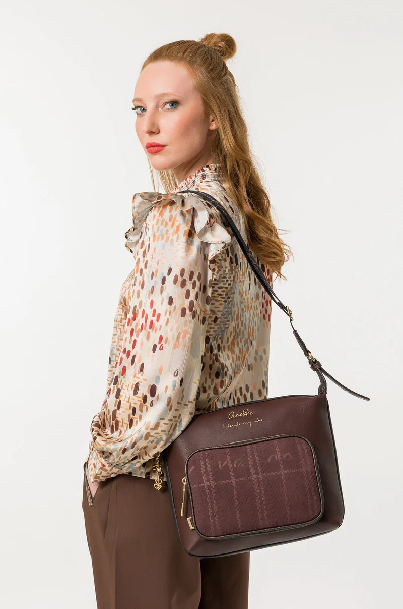 Sac à bandoulière Burgundy