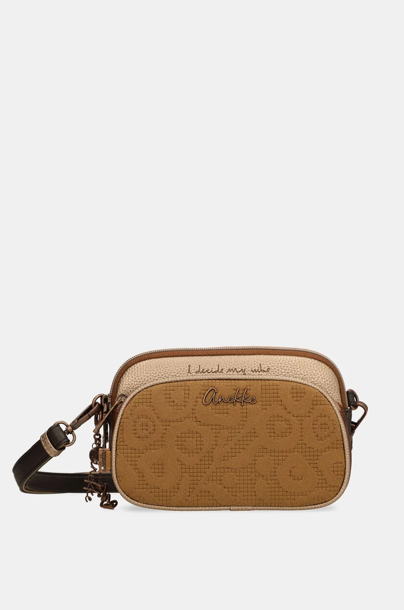 Petit sac à bandoulière Camel