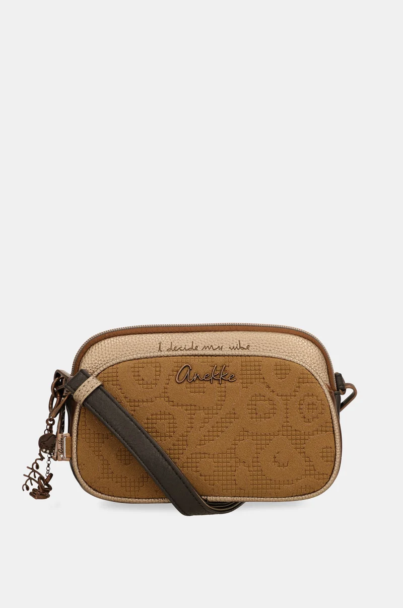 Petit sac à bandoulière Camel