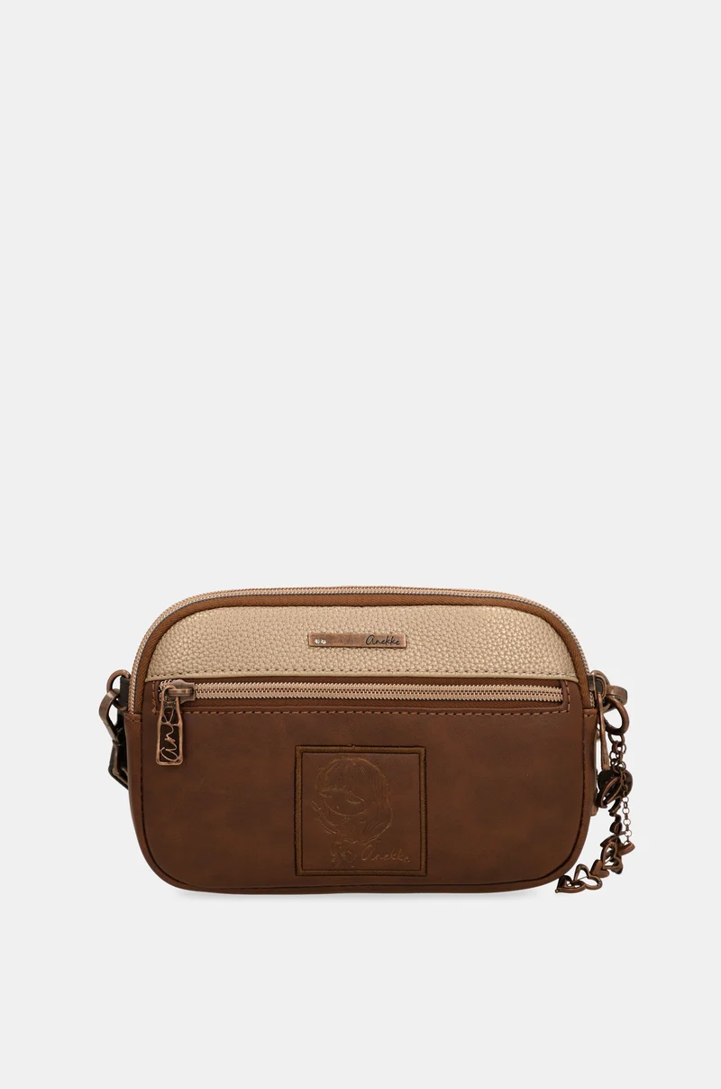 Petit sac à bandoulière Camel