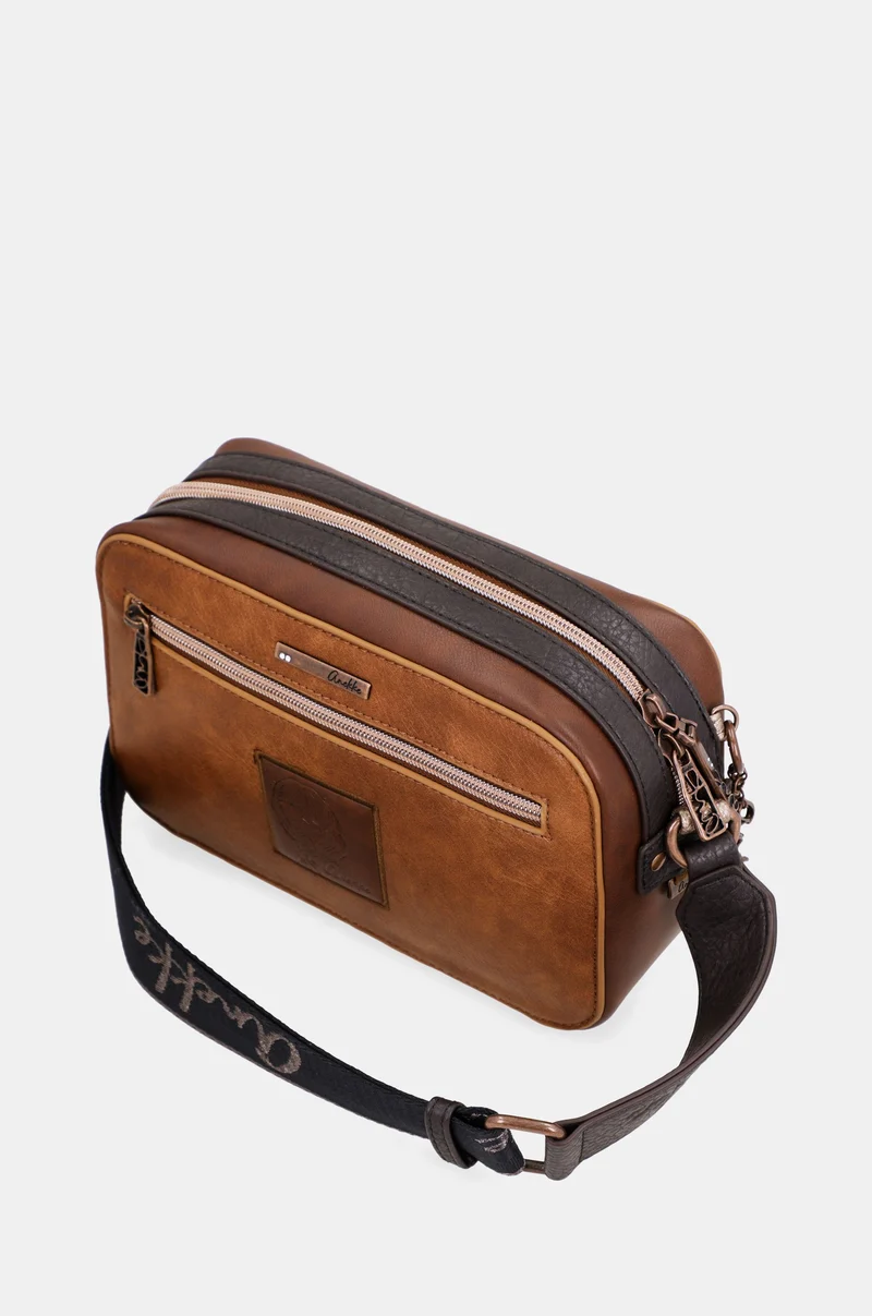 Sac à bandoulière Camel