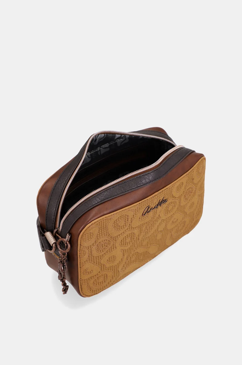 Sac à bandoulière Camel