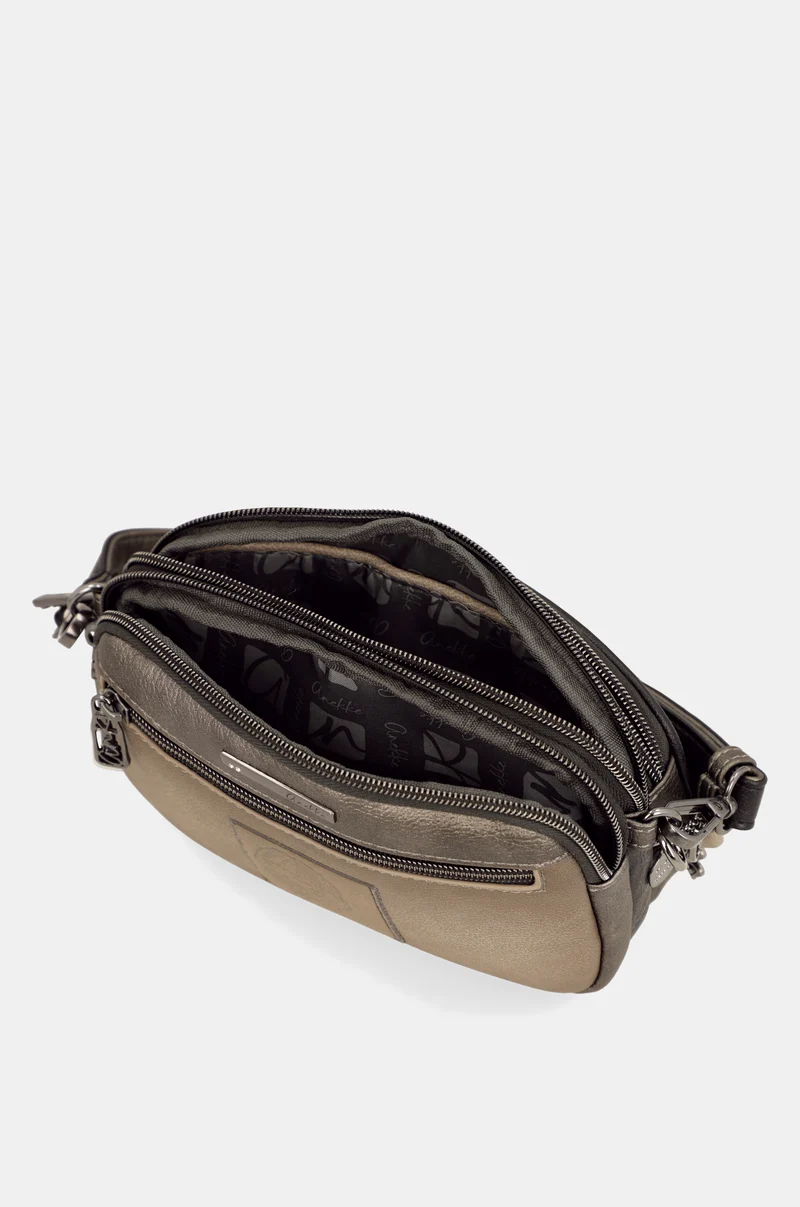 Sac à bandoulière Taupe