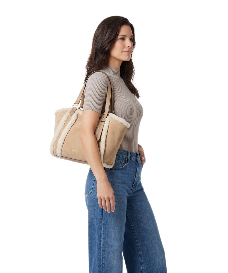 Lauren Ralph Lauren Tasha Small Cabas camel/natural