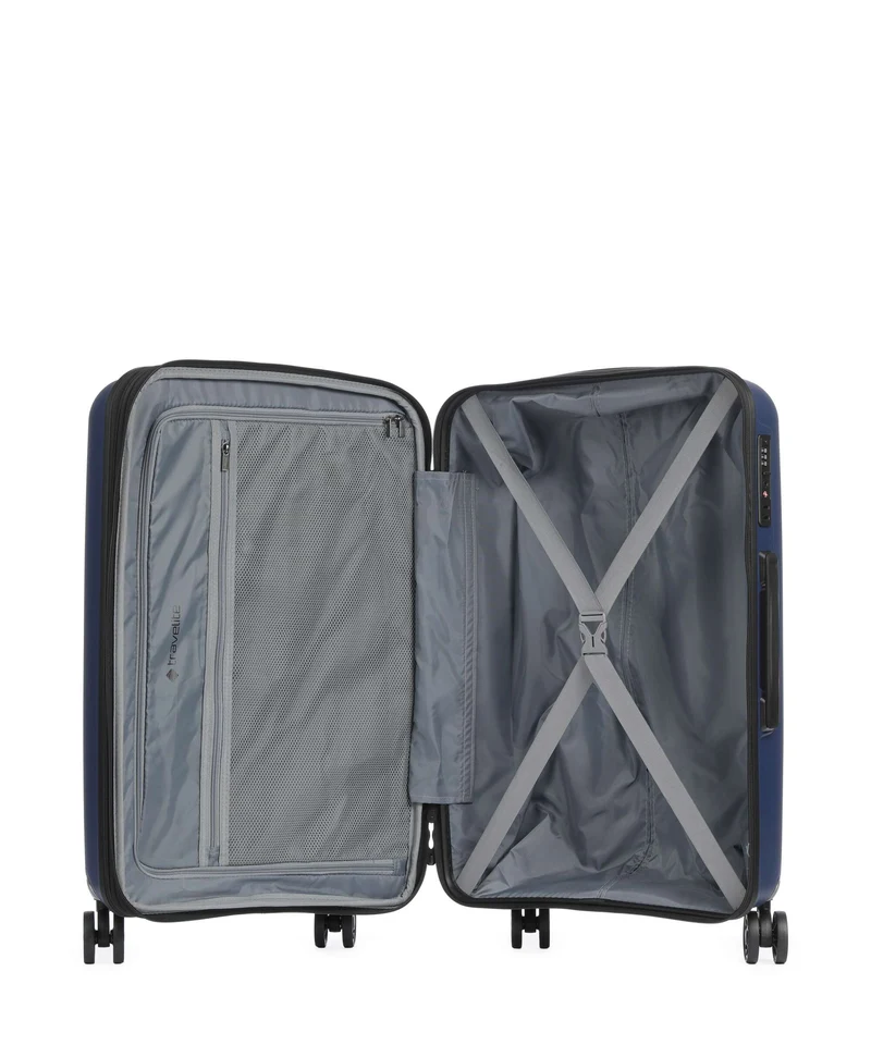 Travelite Skymate Valise 4 roues navy
