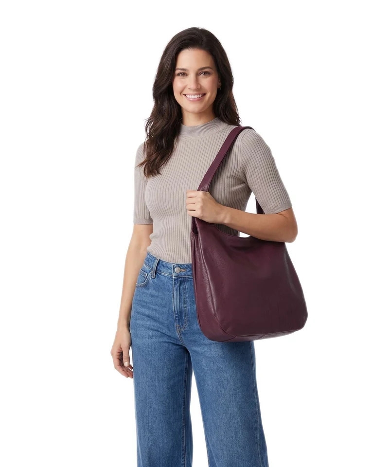 Harold's Cufu Sac porté épaule grape