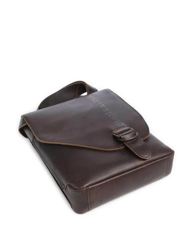 Aunts & Uncles Heritage Jason Sac bandoulière dark brown