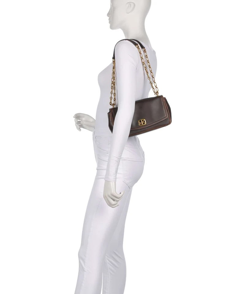 Michael Kors Bryant Small Sac porté épaule chocolate
