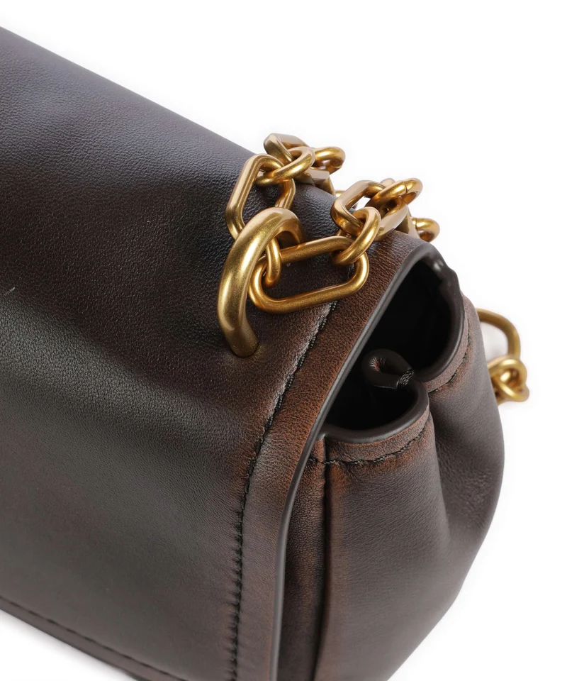 Michael Kors Bryant Small Sac porté épaule chocolate