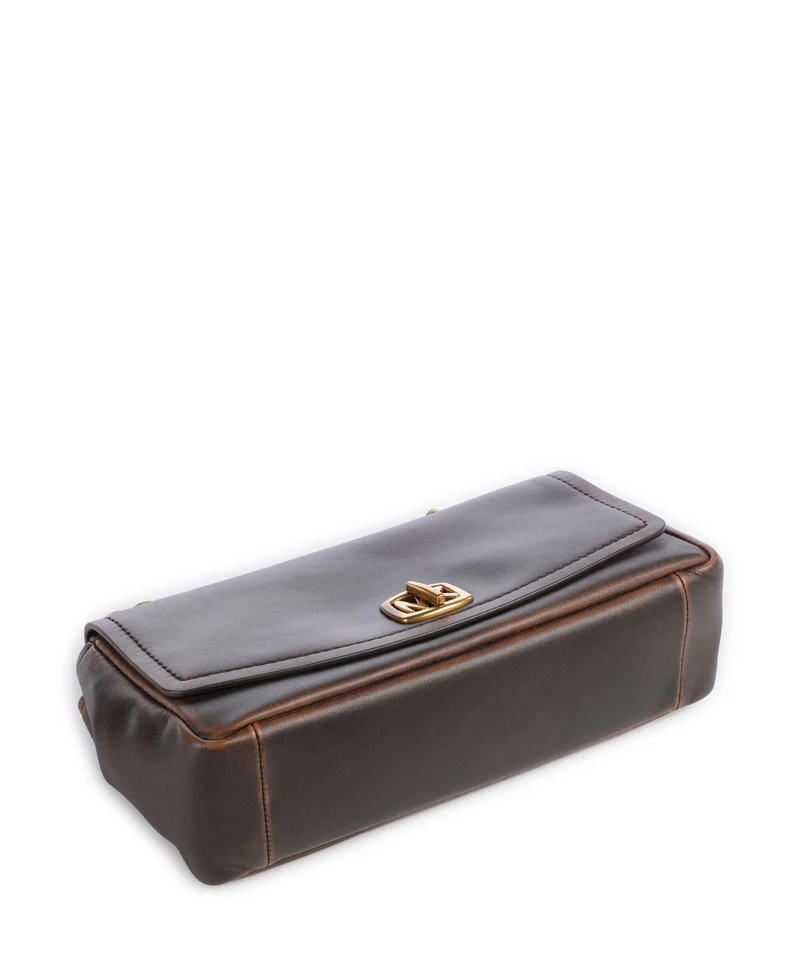 Michael Kors Bryant Small Sac porté épaule chocolate