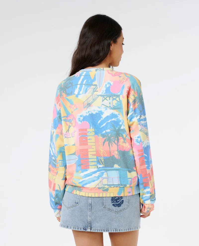 Surf Side Relaxed Crew Fleece