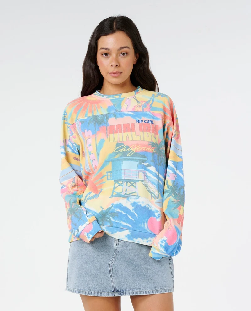 Surf Side Relaxed Crew Fleece