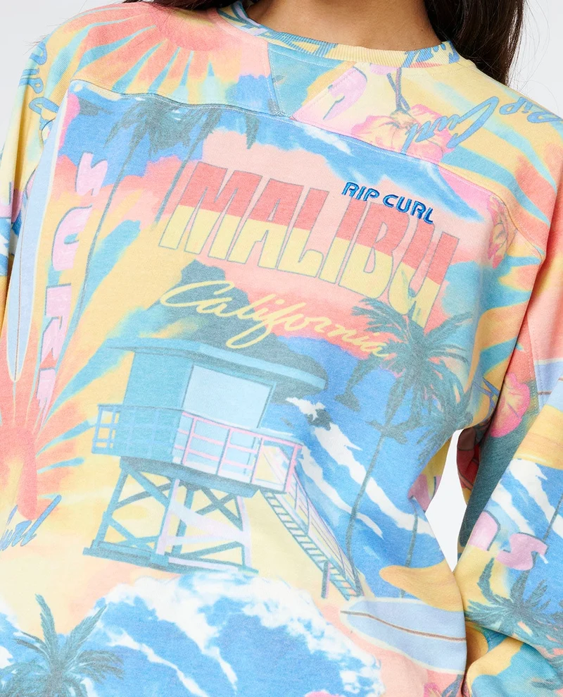 Surf Side Relaxed Crew Fleece