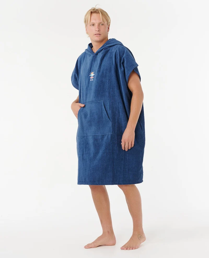 Logo Hooded Towel Poncho