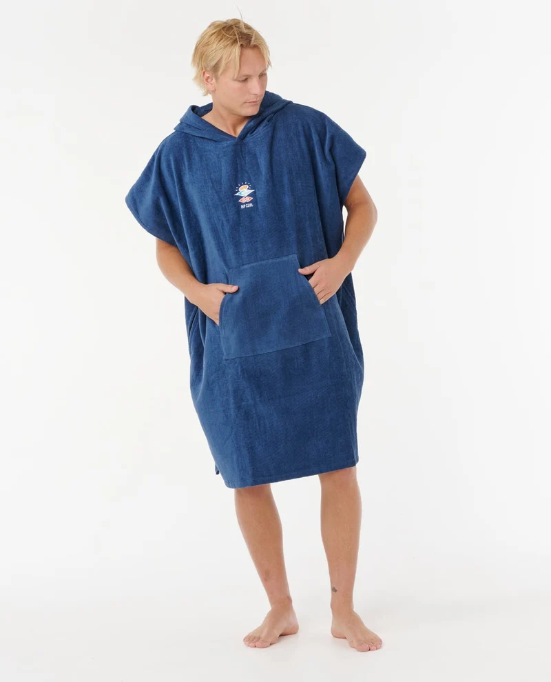 Logo Hooded Towel Poncho