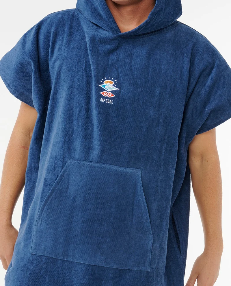 Logo Hooded Towel Poncho