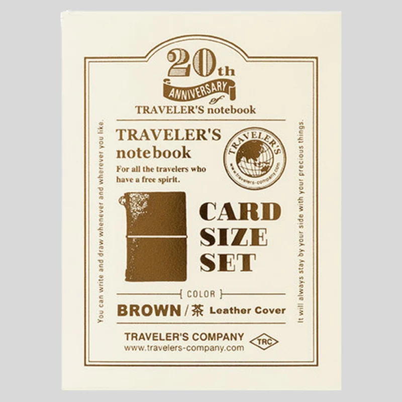 Traveler's Notebook / 20th An. Notebook