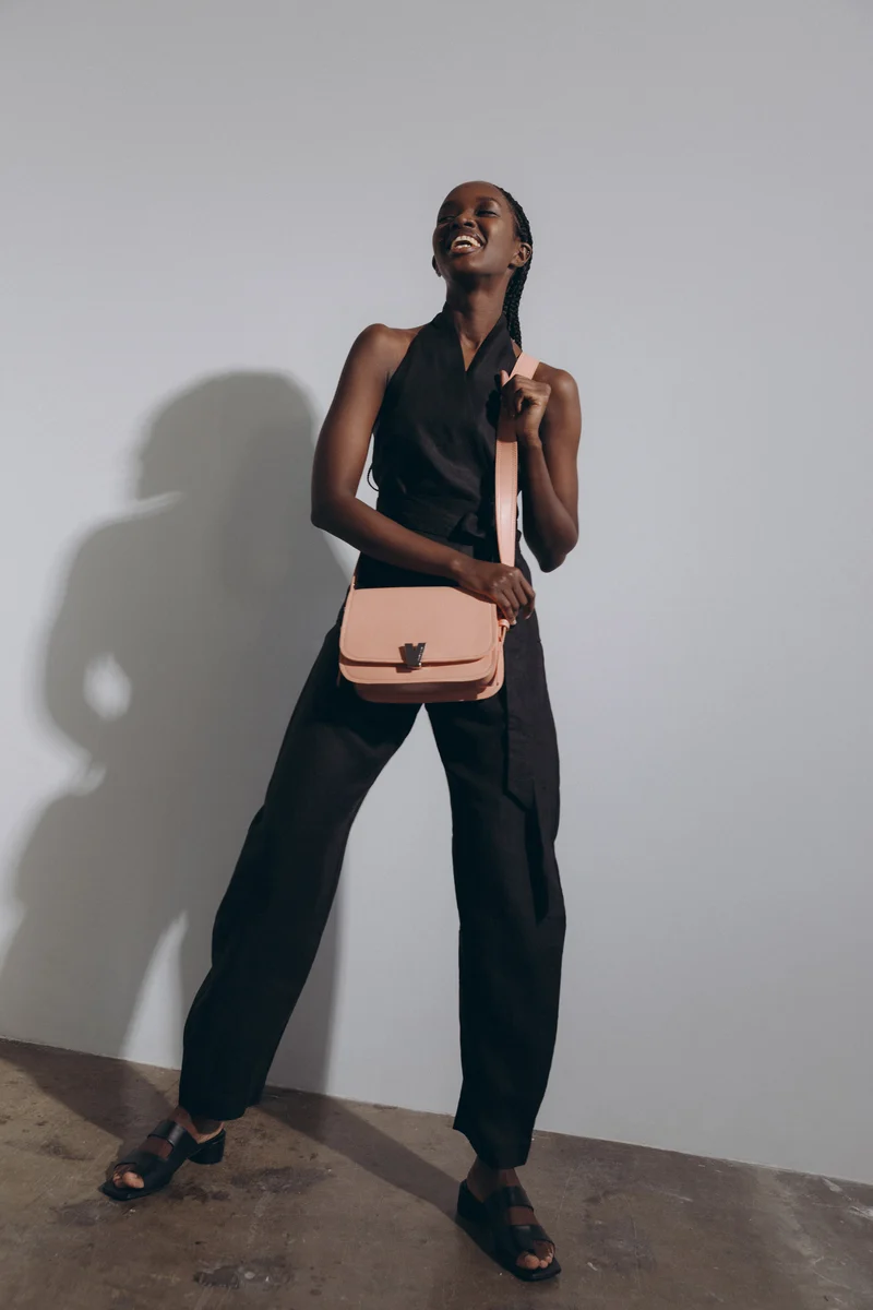 HATUN Sac à bandoulière végétalien - Vintage