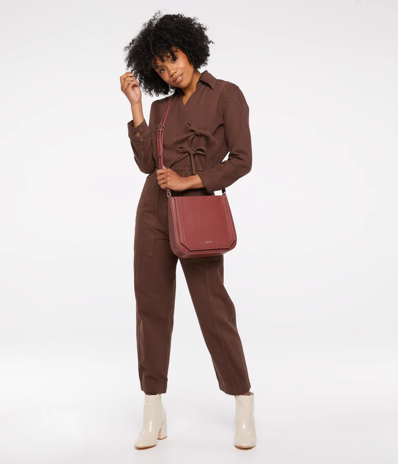 MARA SM Sac à bandoulière végétalienne - Vintage