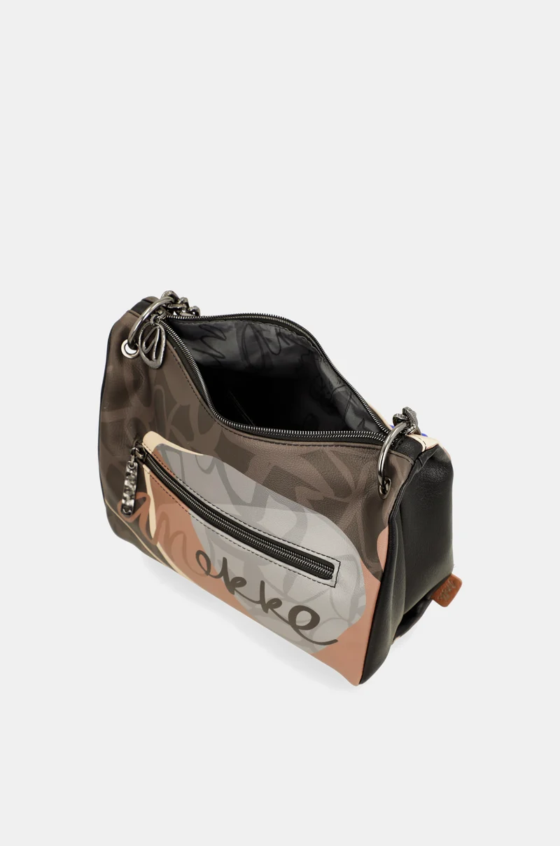 Sac à bandoulière avec anse métallique Hearthbeat