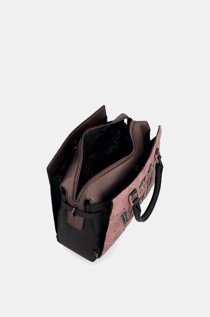 Sac à main avec anse et bandoulière Parisian