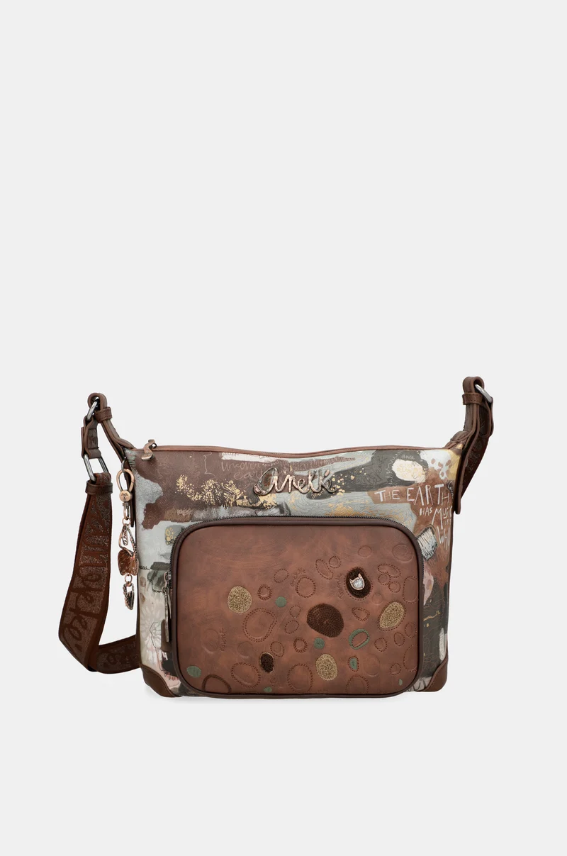 Grand sac à bandoulière avec poches Outer