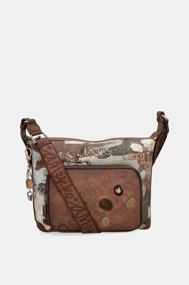 Grand sac à bandoulière avec poches Outer