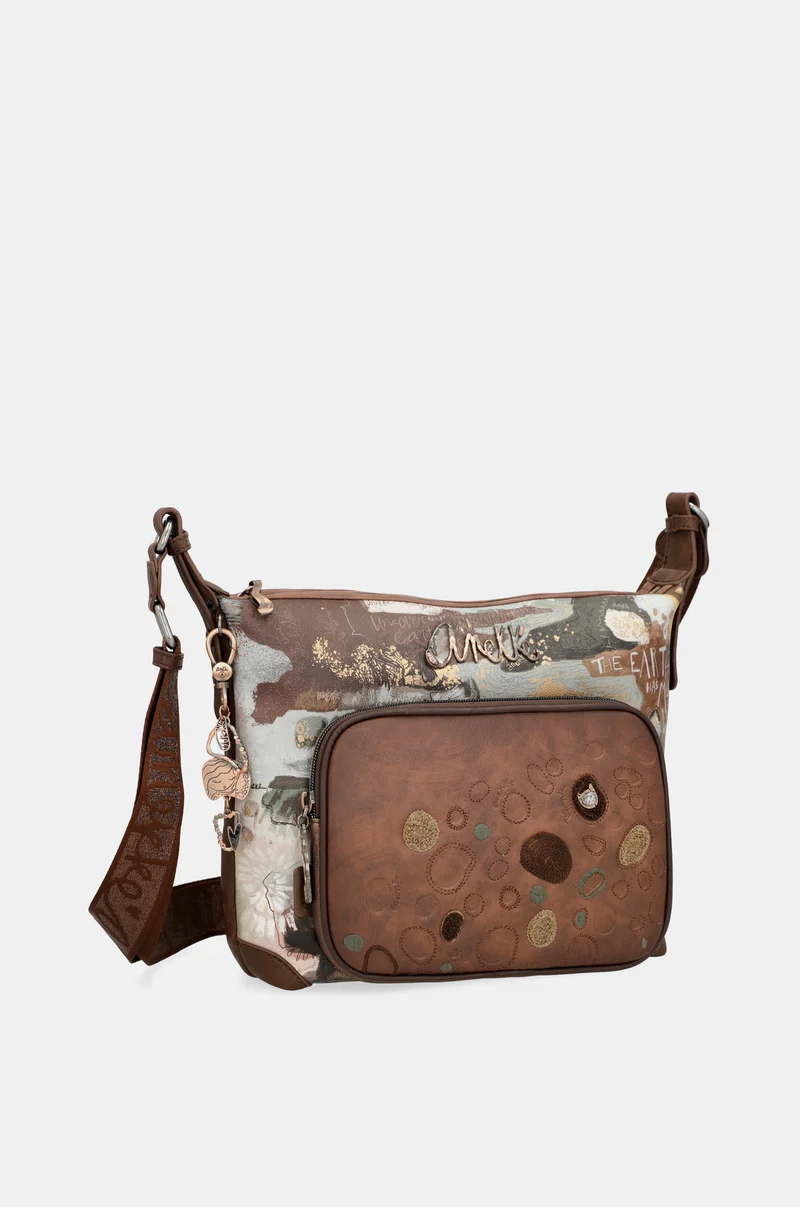 Grand sac à bandoulière avec poches Outer