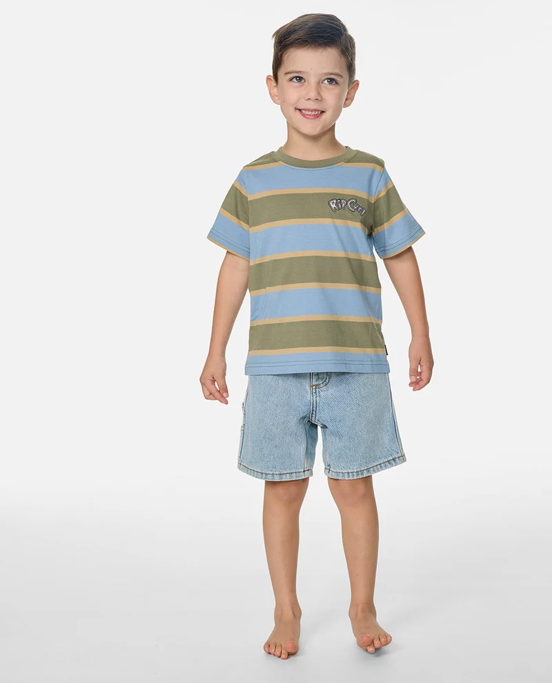 Ride The Wave Stripe Tee Boy
