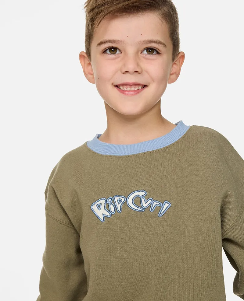 Ride The Wave Crew Fleece Boy