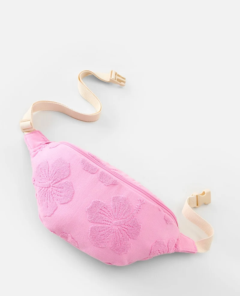 Mixed Terry Waist Bag