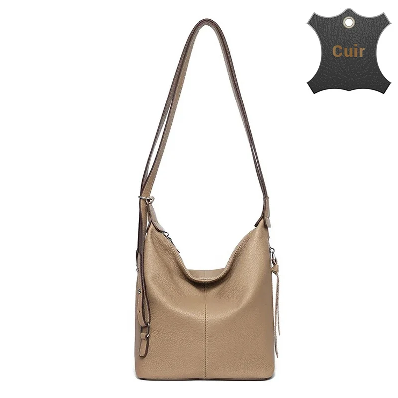 Tino petit sac à dos cuir convertible bandoulière