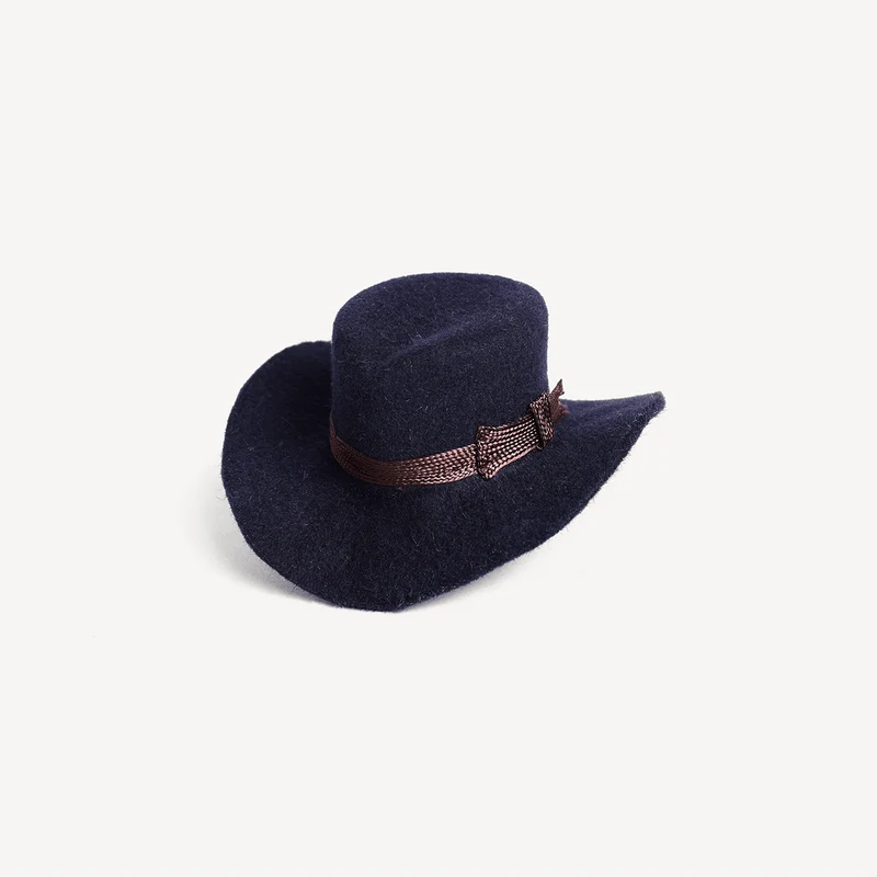 Mini breloque pour chapeau - Bleu marine