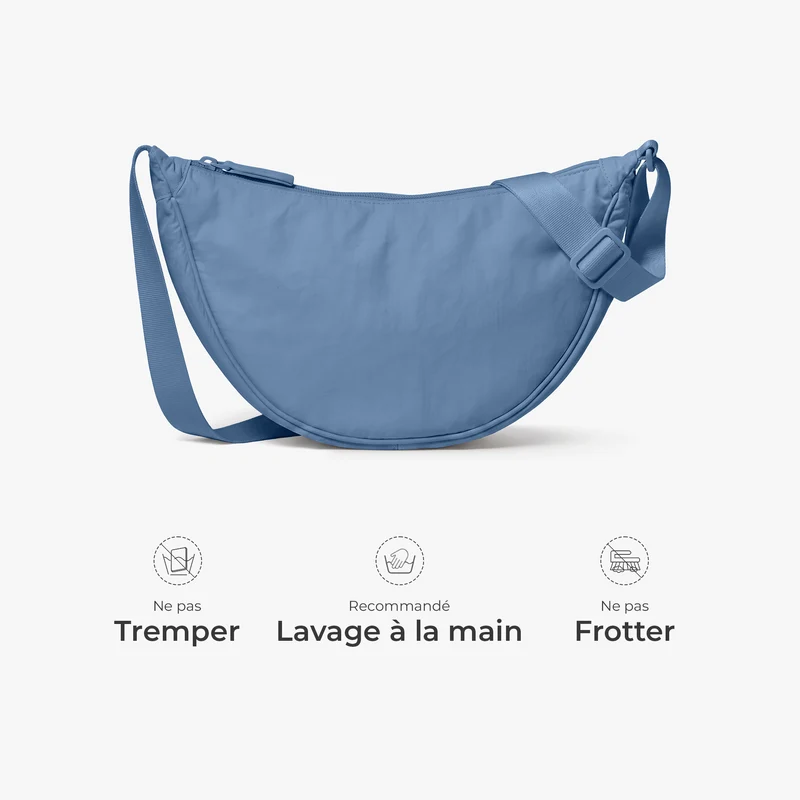 Cadeau Femme Avec Fleur De Naissance - Sac Bandoulière Personnalisable