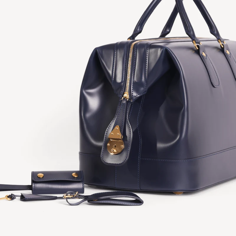 Bridle Cambridge Weekender - Bleu royal