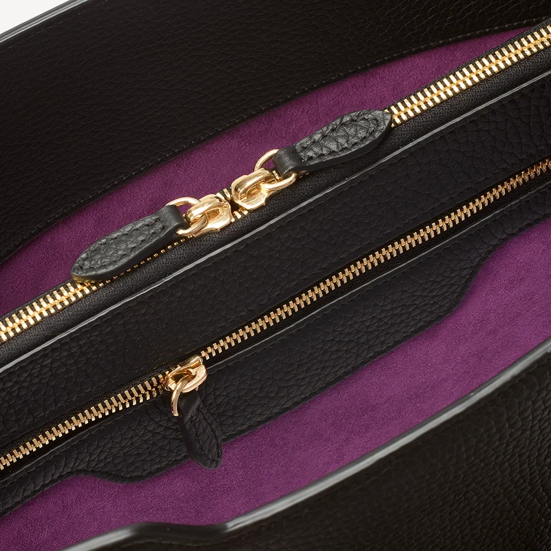 Sac cabas Swaine - Noir galet
