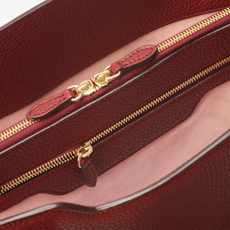 Sac cabas Swaine - Galets Bordeaux