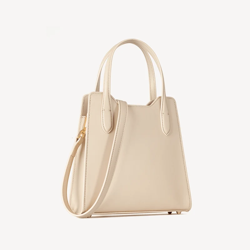 Mini sac cabas Swaine - Perle
