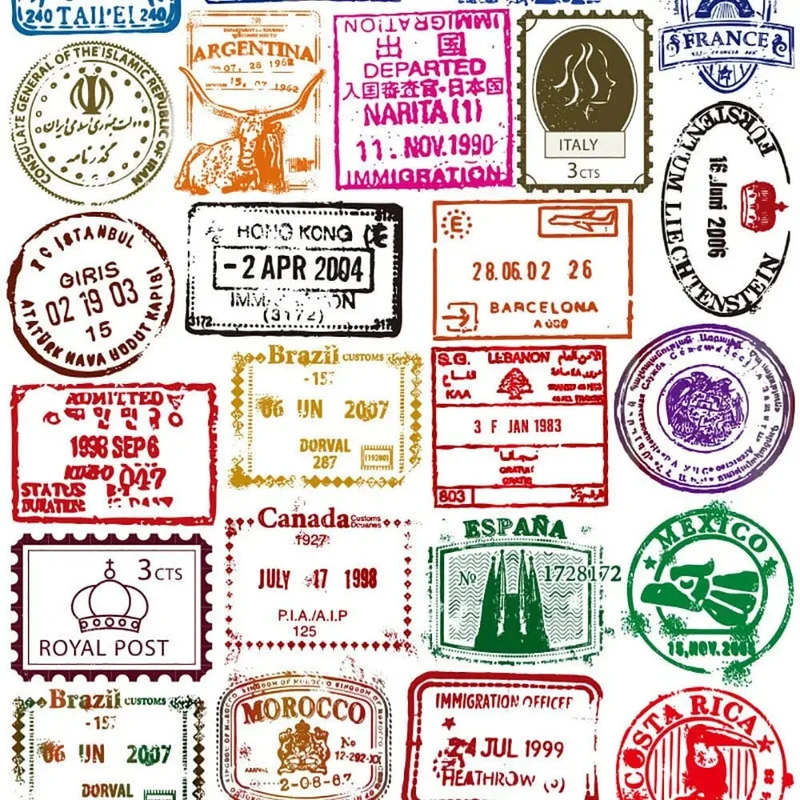 Autocollants Valise Personnalisés | Pack 50 Stickers Transparents