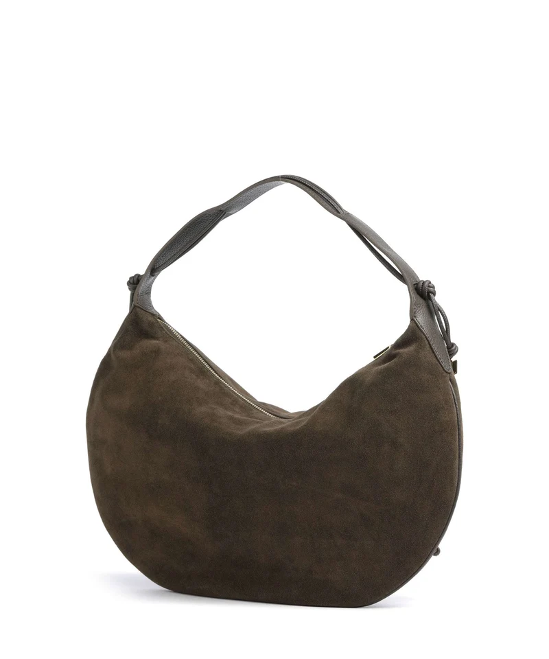 Coccinelle Thess Suede Sac fourre-tout fango