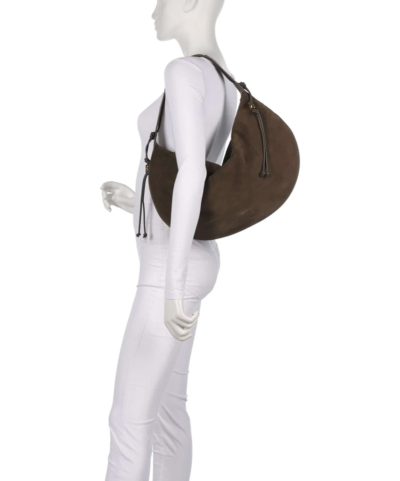 Coccinelle Thess Suede Sac fourre-tout fango