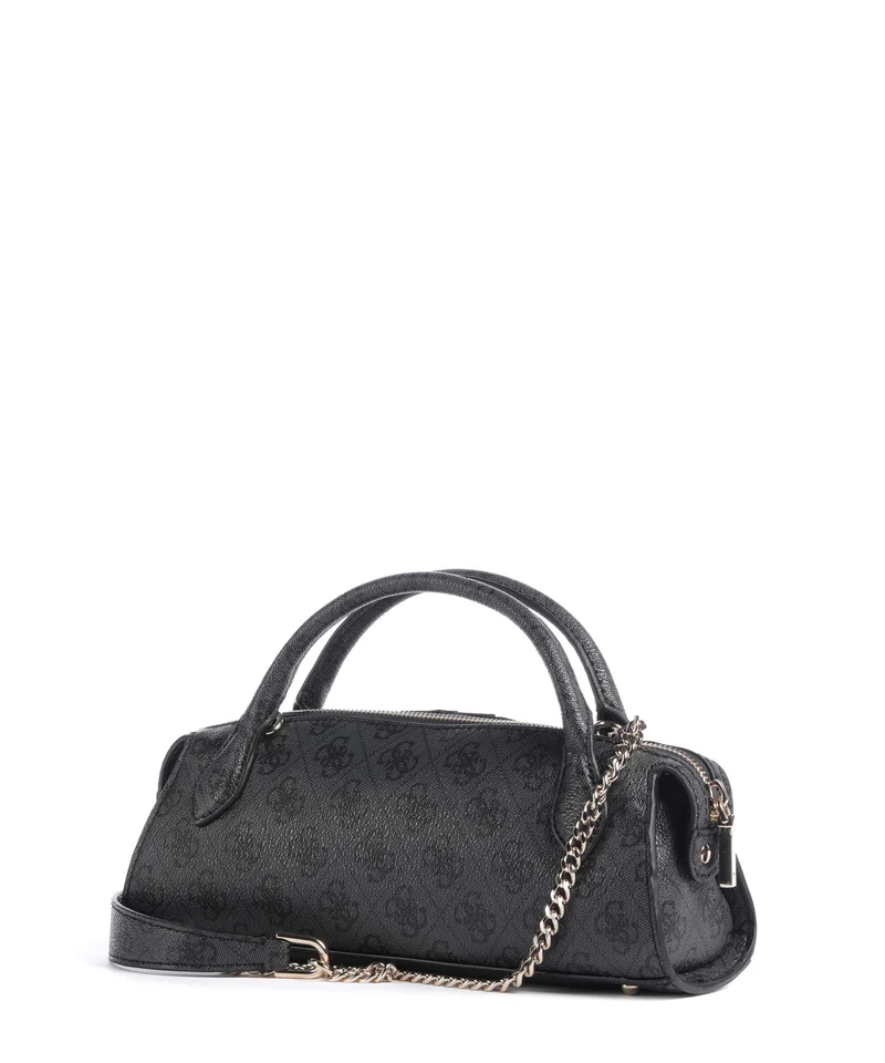 Guess Yvonne Logo Mini Sac à main coal logo