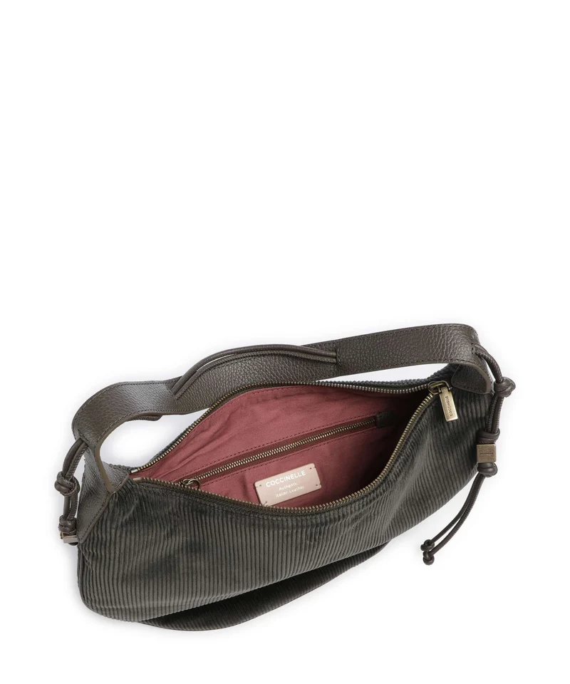 Coccinelle Thess Corduroy Sac fourre-tout fango