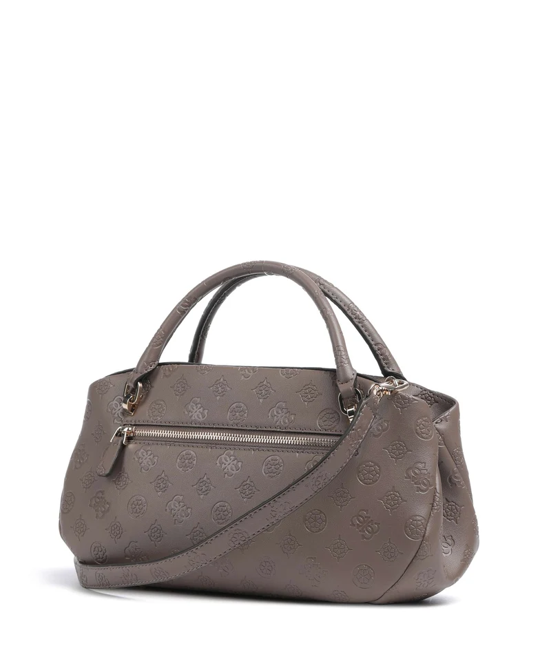 Guess Carmella Sac à main taupe logo
