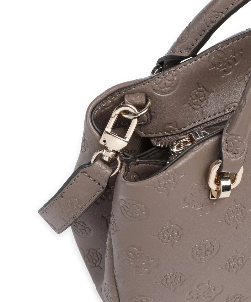 Guess Carmella Sac à main taupe logo