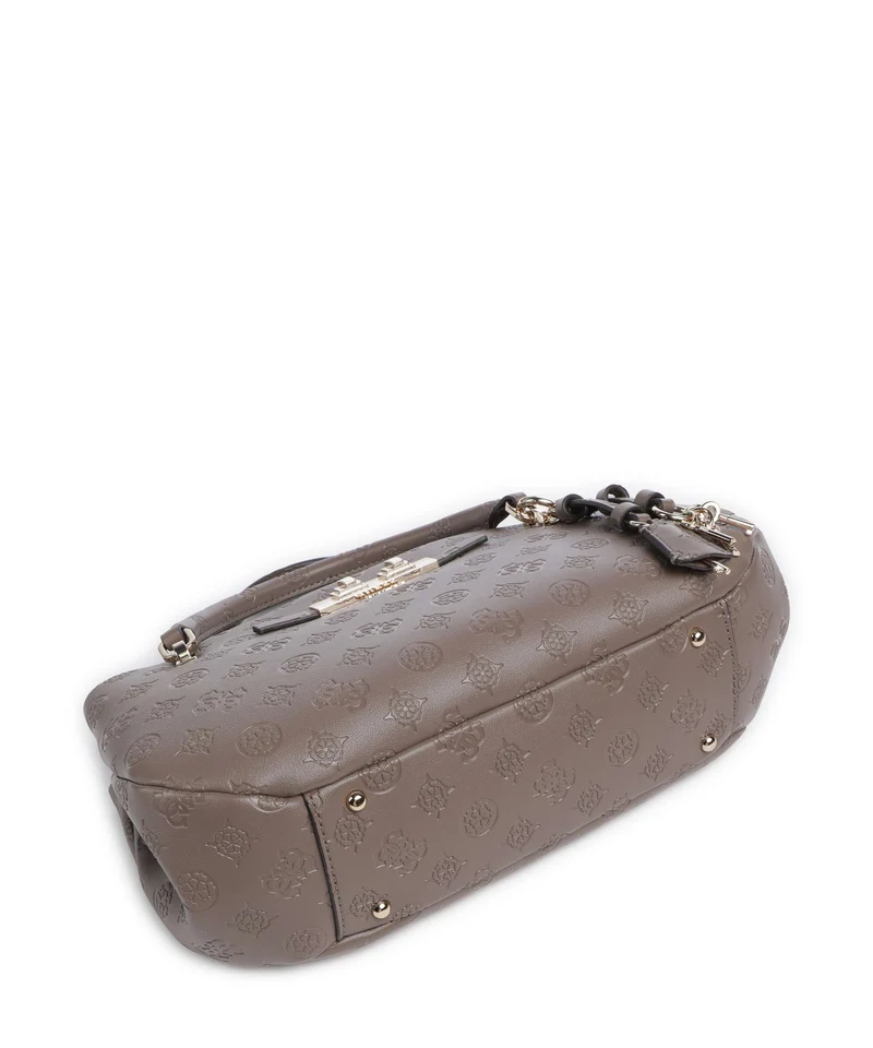 Guess Carmella Sac à main taupe logo