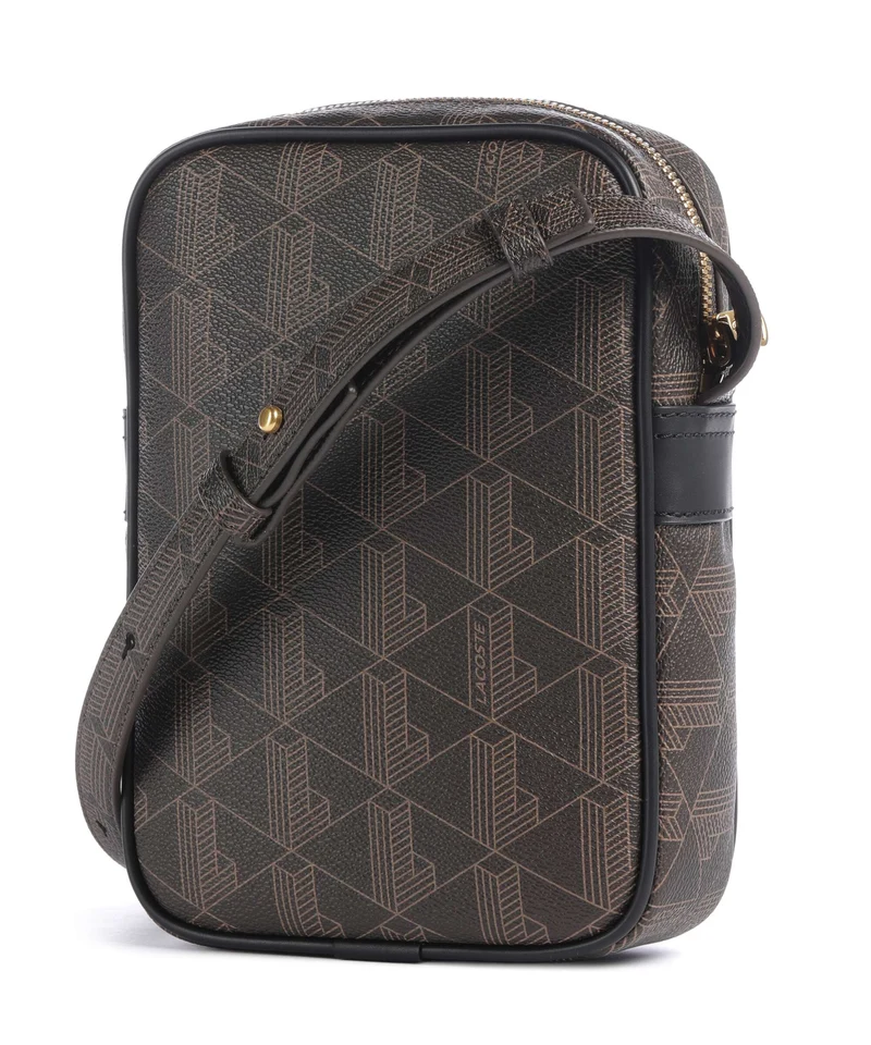 Lacoste The Blend Sac bandoulière mono slate black shitake
