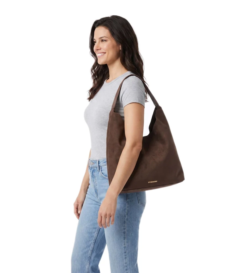 Steve Madden BCHRISTI Sac fourre-tout chocolate/gold